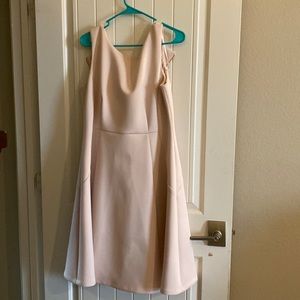 Calvin Klein size 14 blush pink dress
